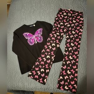 Children's Place Girl's Sweater And Pant Set Size 16